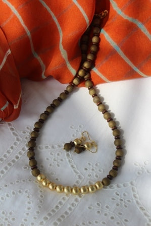 Druzy bead set
