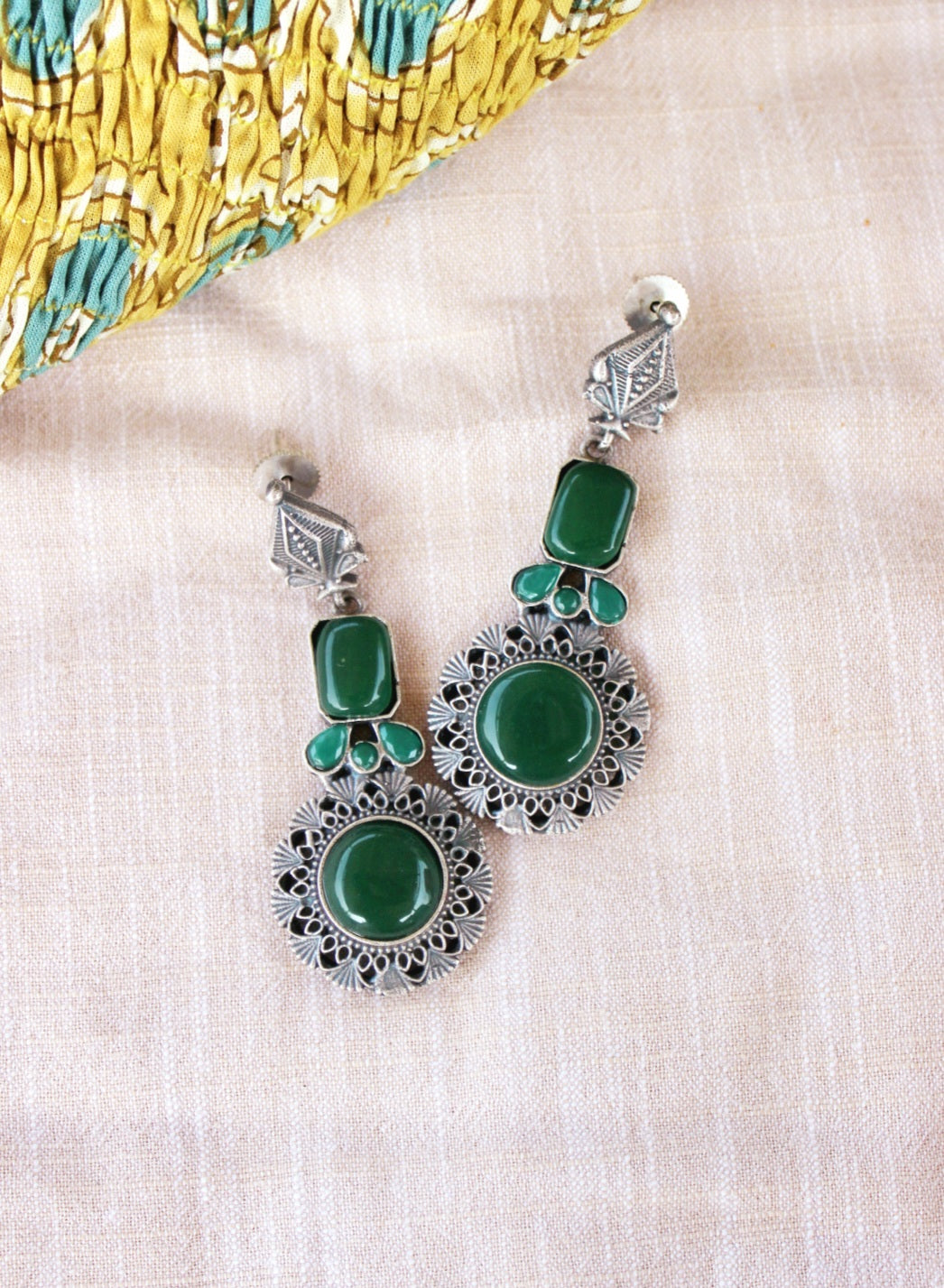 stone earrings