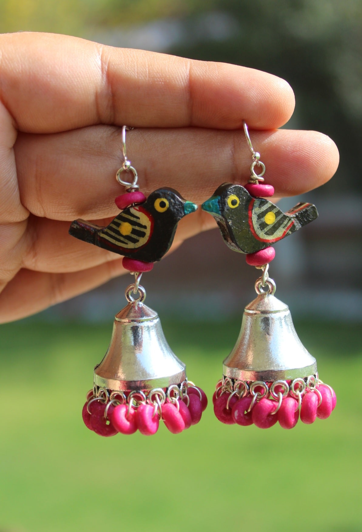 bird jhumka