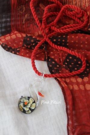 Glass Pendant Necklace