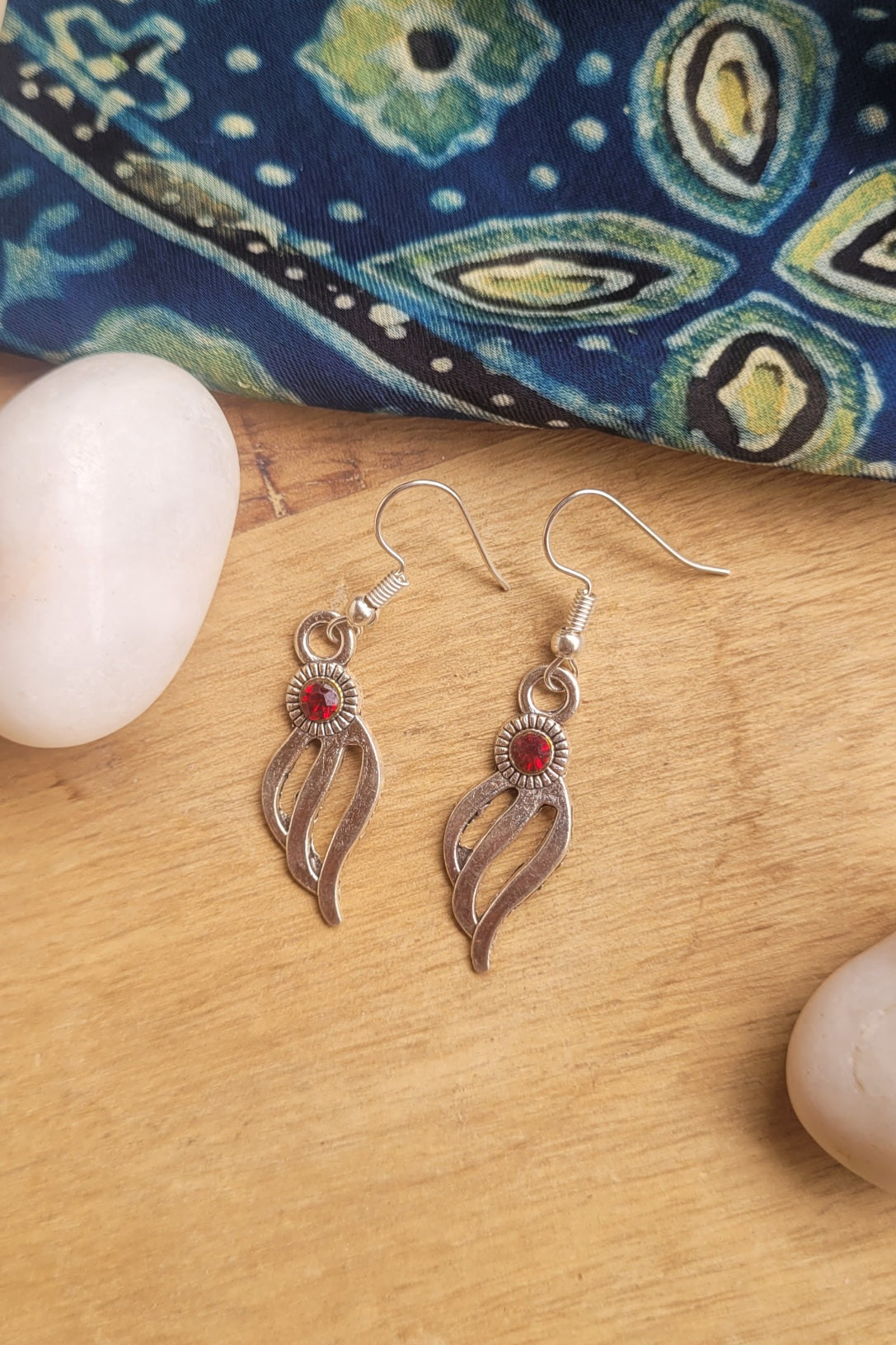 oxidised earrings