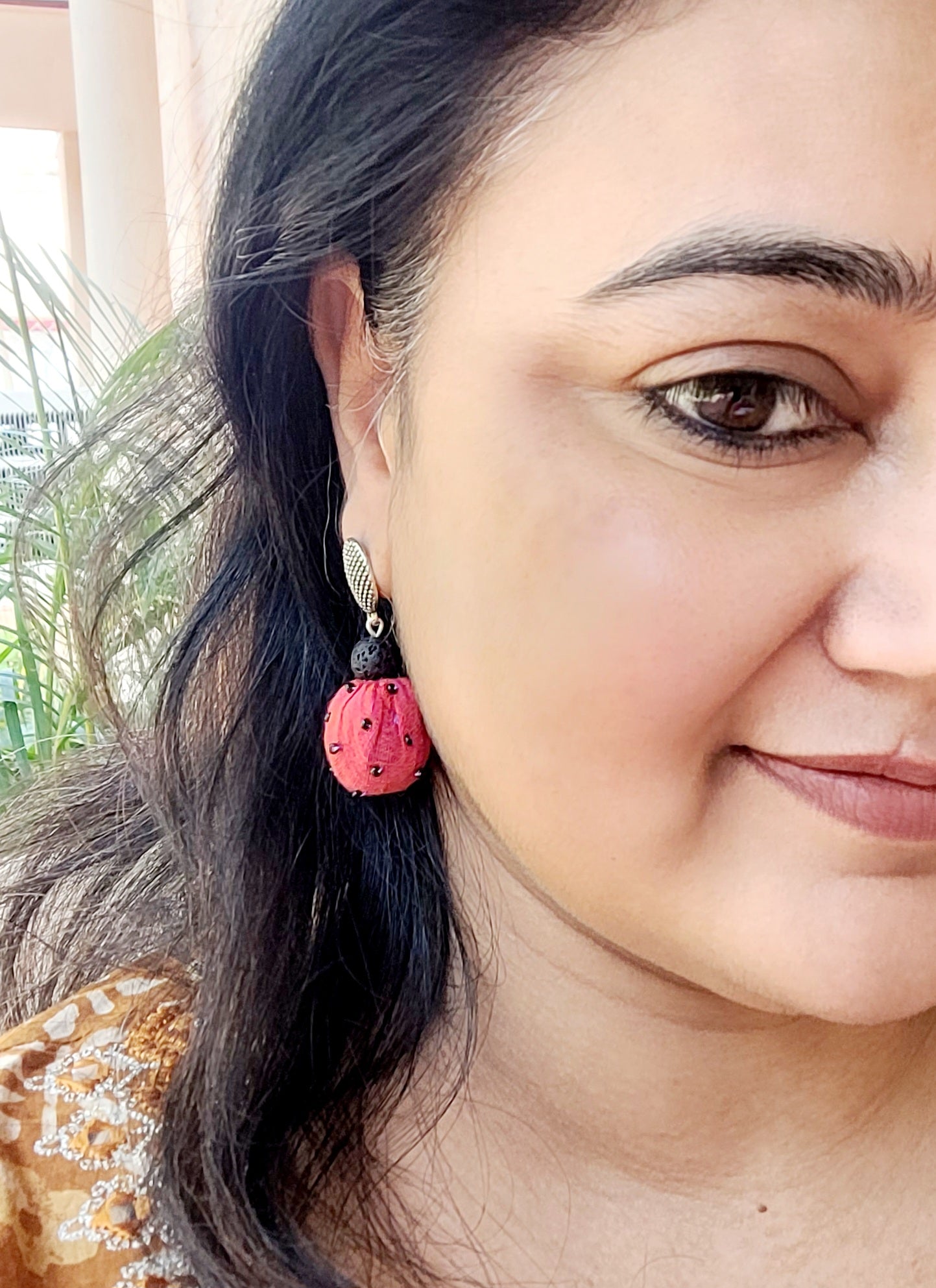 ladybird earrings