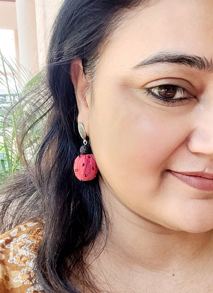ladybird earrings