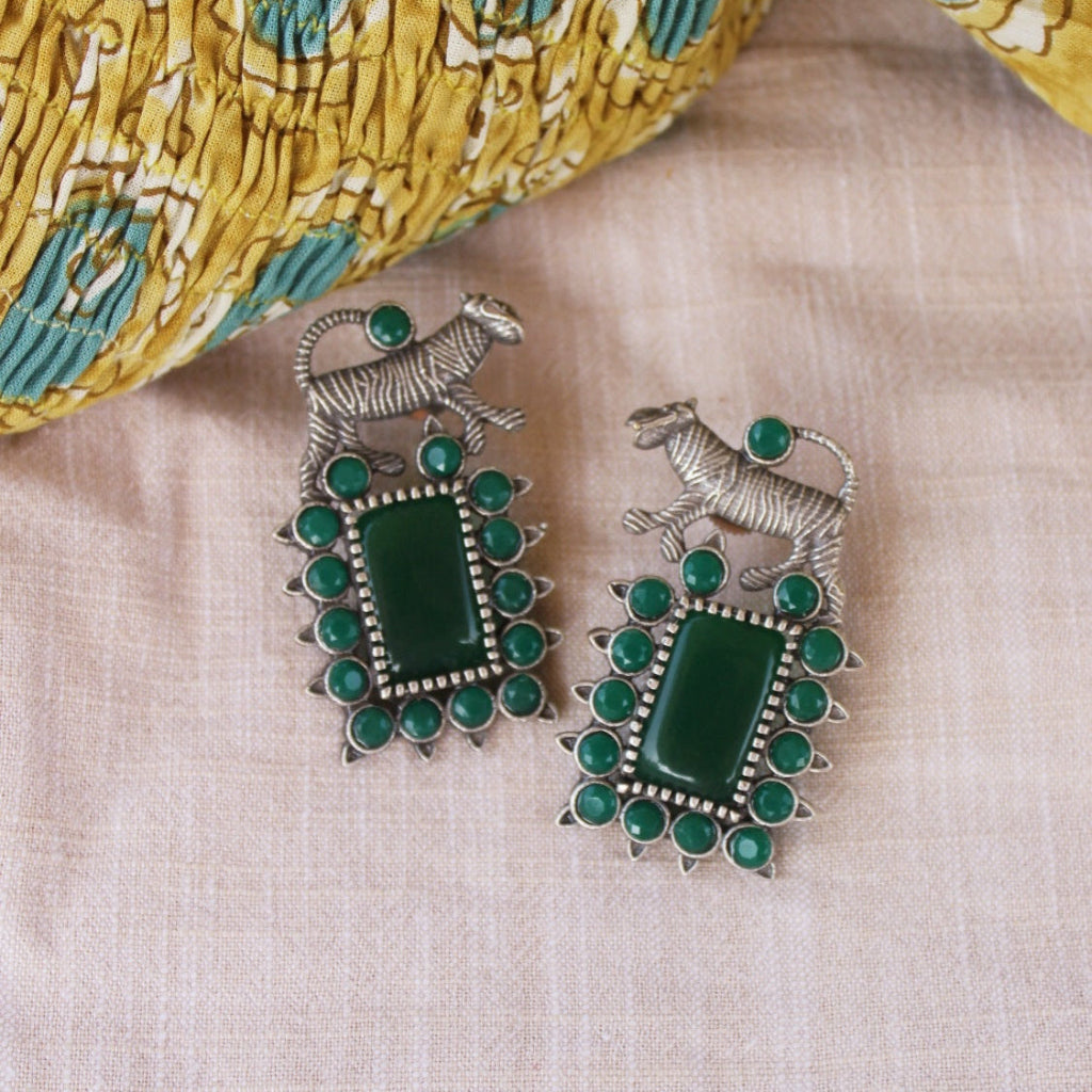 stone earrings