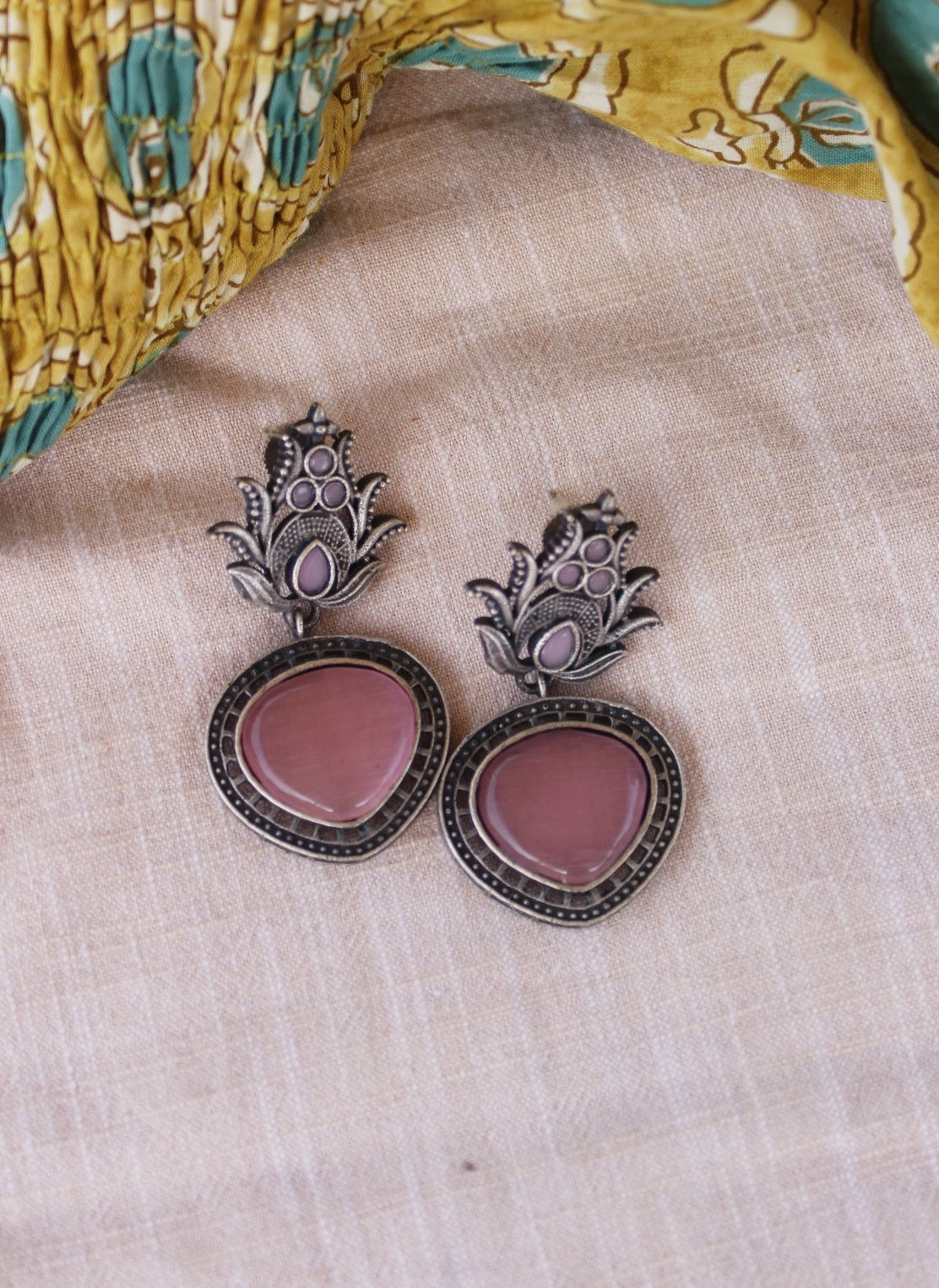 stone earrings