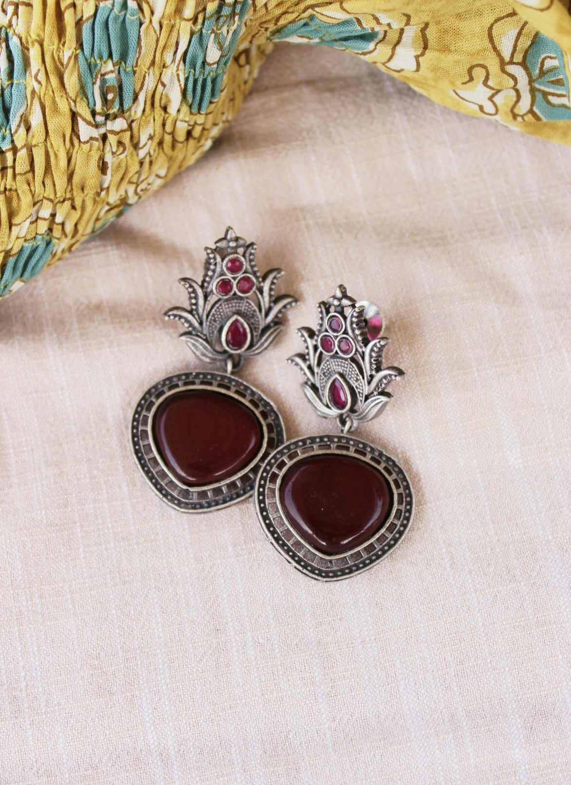 stone earrings