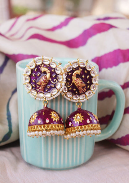 stud jhumka