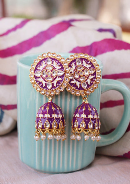enamel earrngs