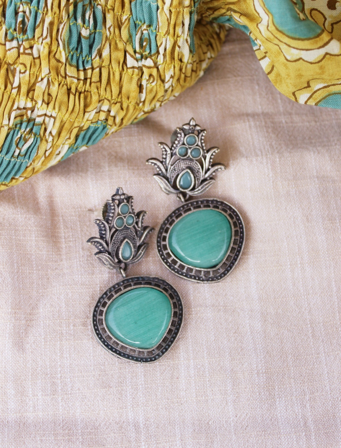 stone earrings