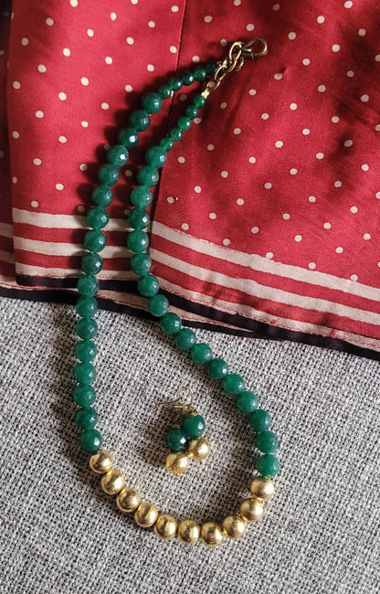 green beads