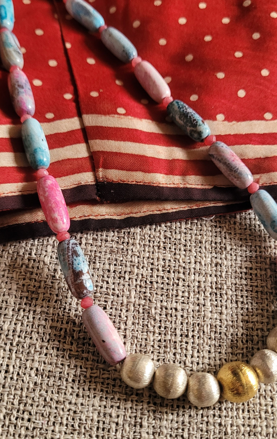 colourful beads