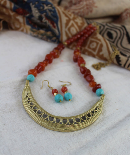brass dhokra tribal jewelry