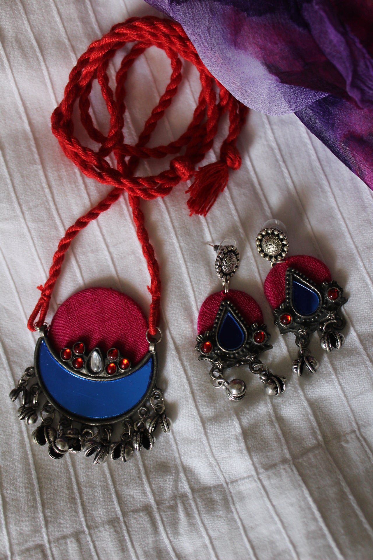Black polish jewelry